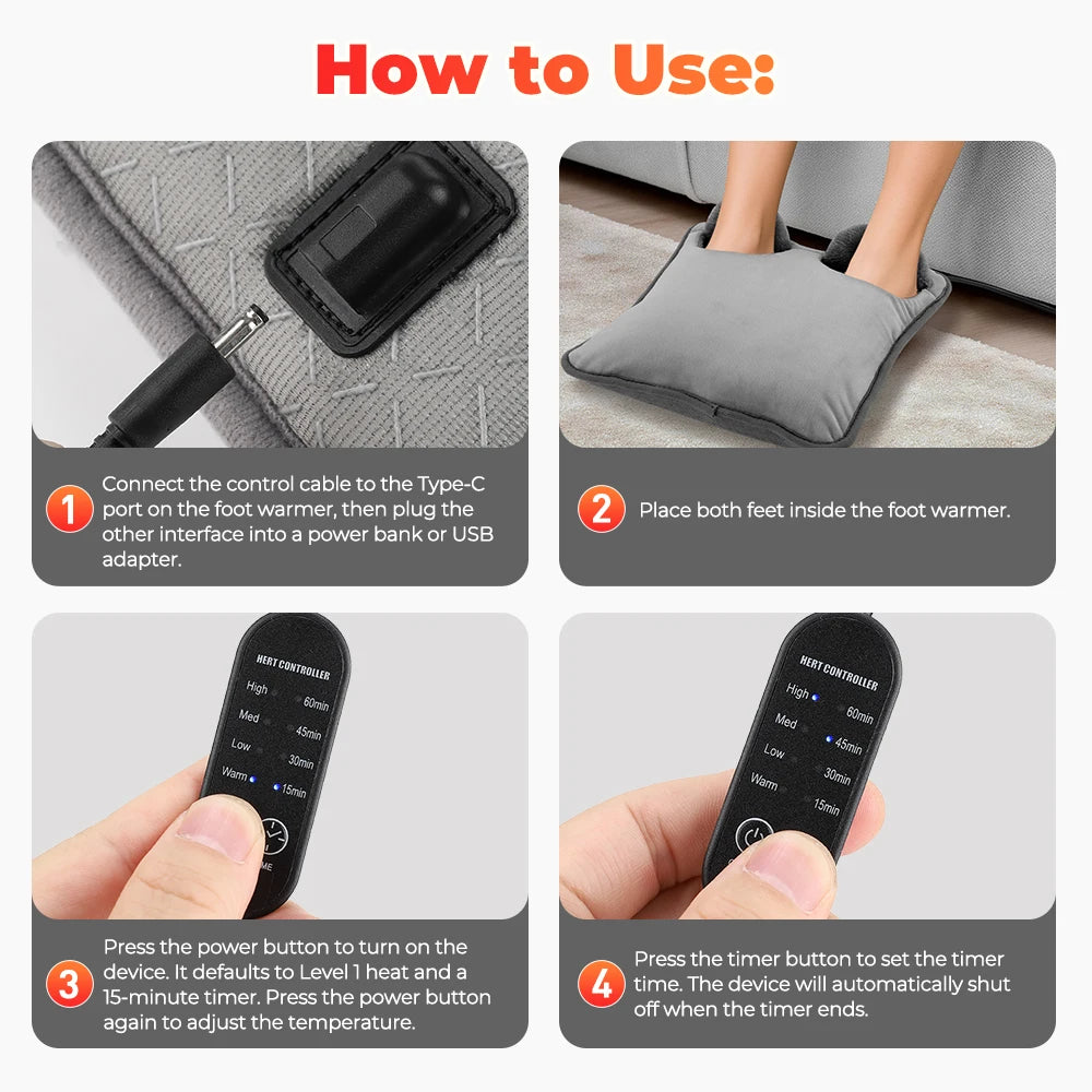 Electric Foot Heating Pad