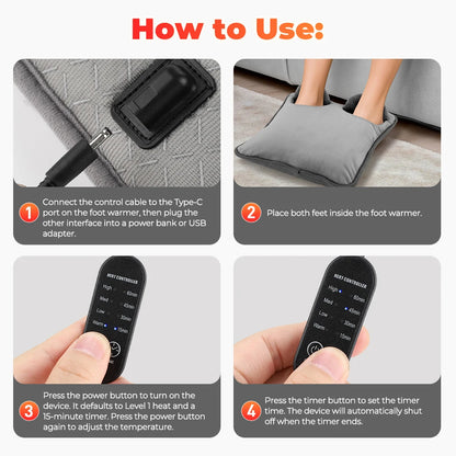 Electric Foot Heating Pad